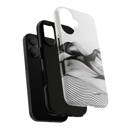 Abstract Waves Tough Phone Case