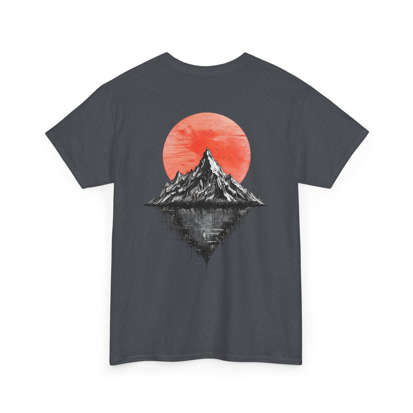 Mountain Sunset Unisex Heavy Cotton Tee