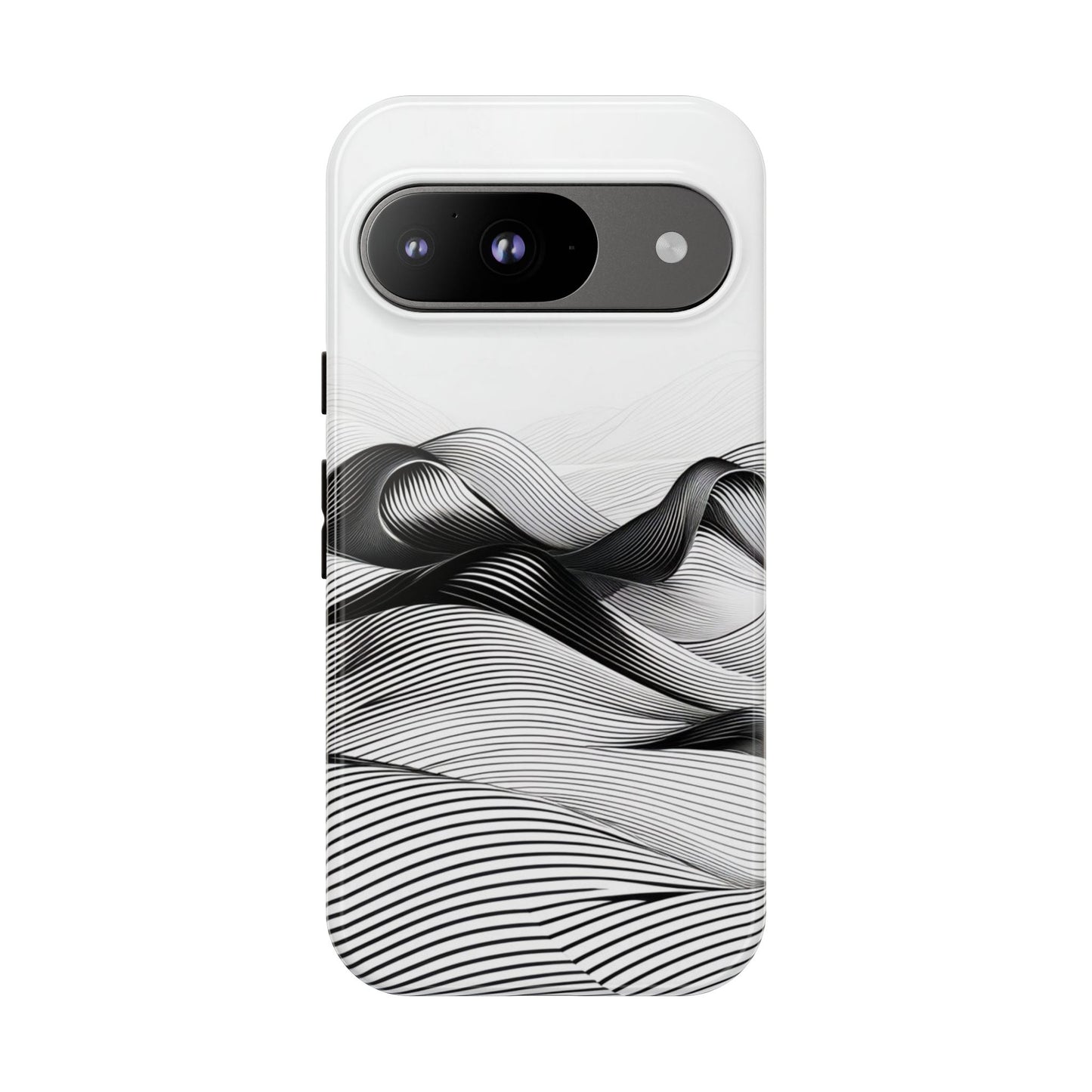 Abstract Waves Tough Phone Case