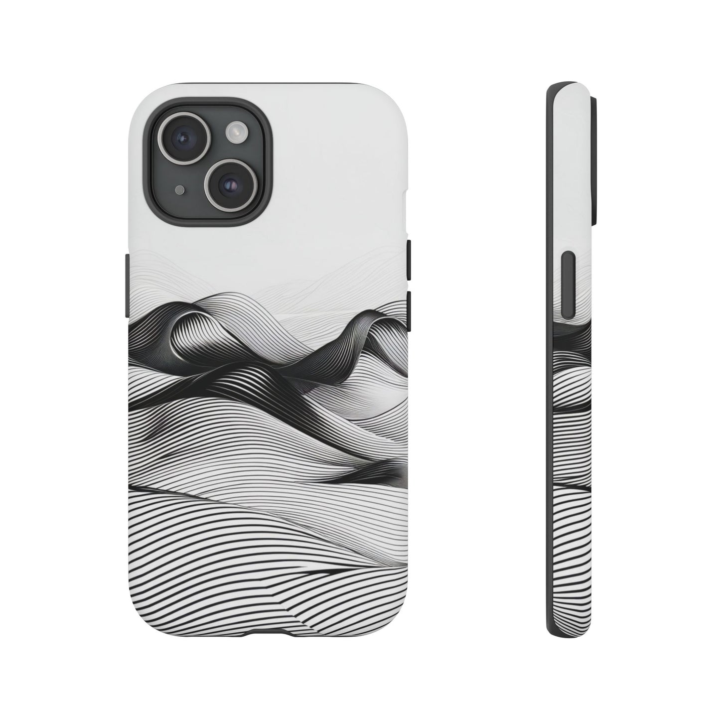 Abstract Waves Tough Phone Case