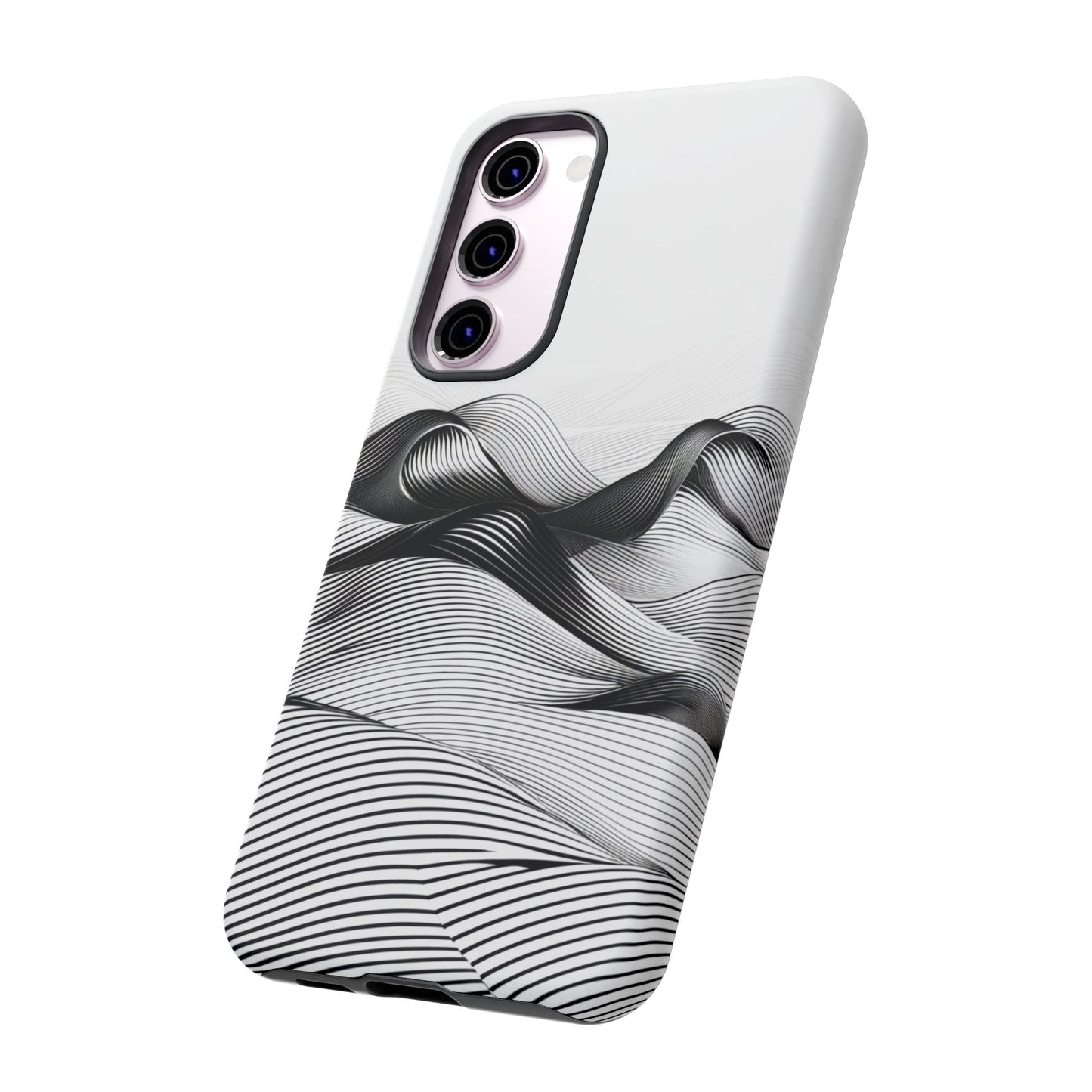 Abstract Waves Tough Phone Case