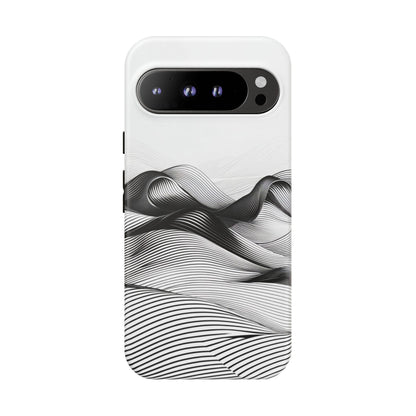 Abstract Waves Tough Phone Case