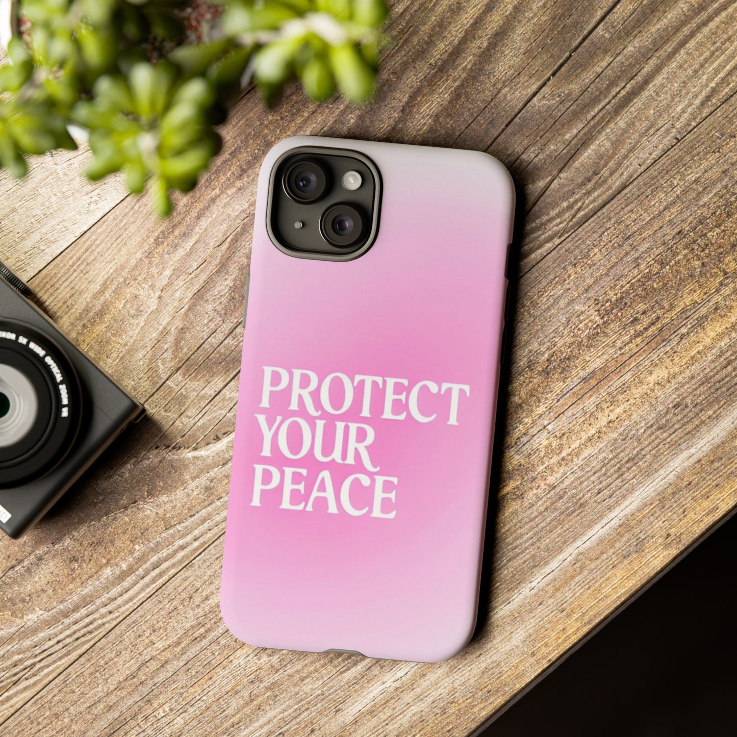 Protect Your Peace Tough Phone Case