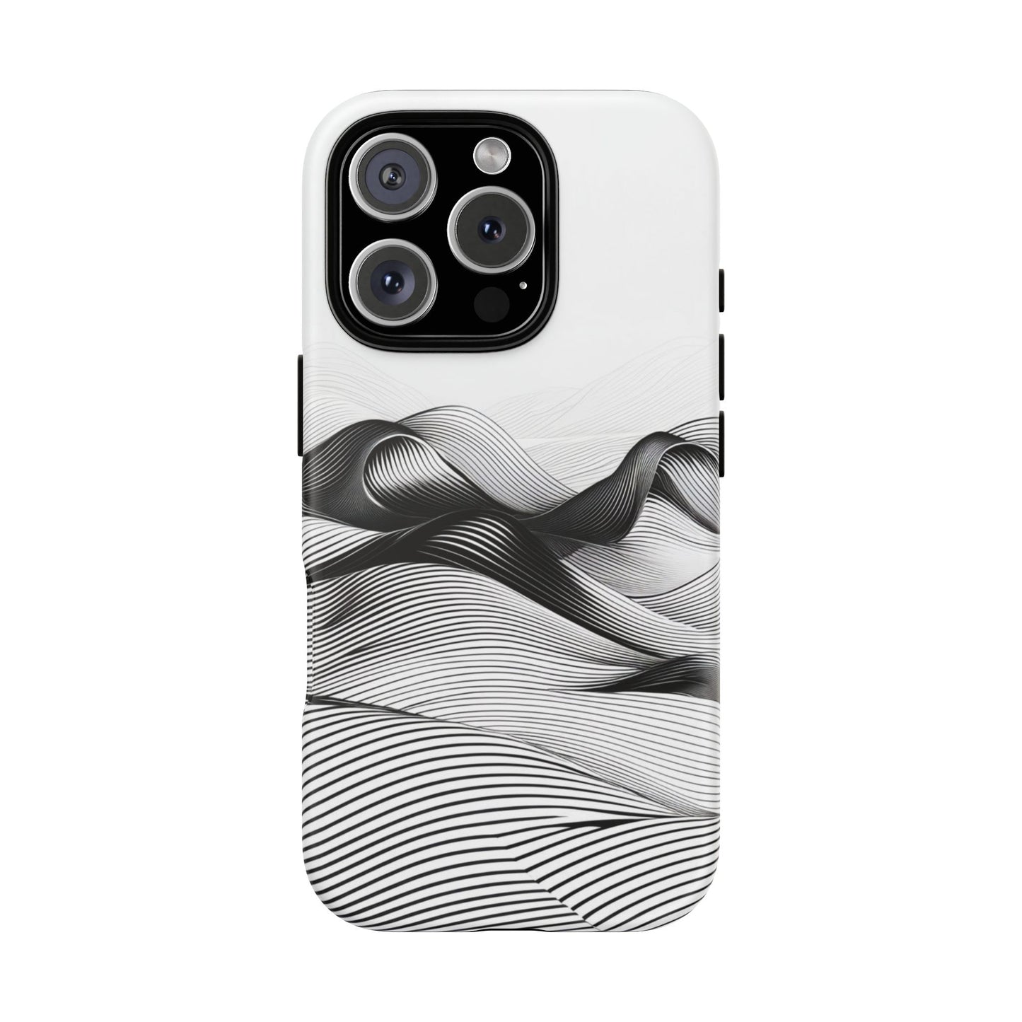 Abstract Waves Tough Phone Case