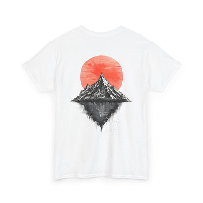 Mountain Sunset Unisex Heavy Cotton Tee