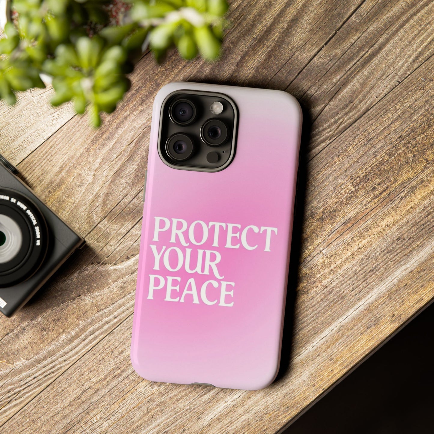 Protect Your Peace Tough Phone Case