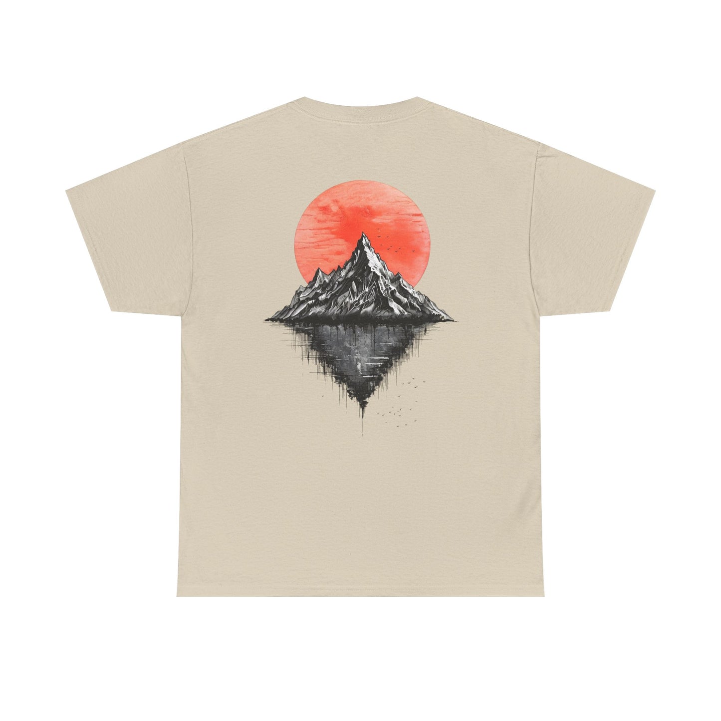 Mountain Sunset Unisex Heavy Cotton Tee