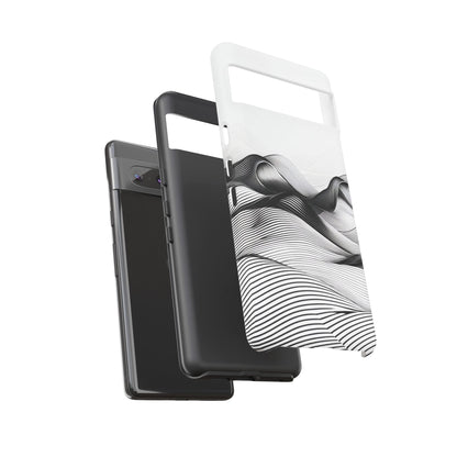 Abstract Waves Tough Phone Case