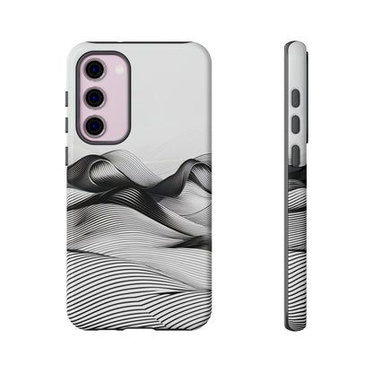 Abstract Waves Tough Phone Case