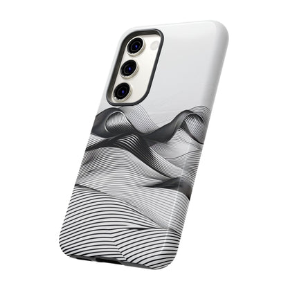 Abstract Waves Tough Phone Case