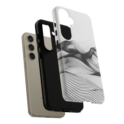 Abstract Waves Tough Phone Case