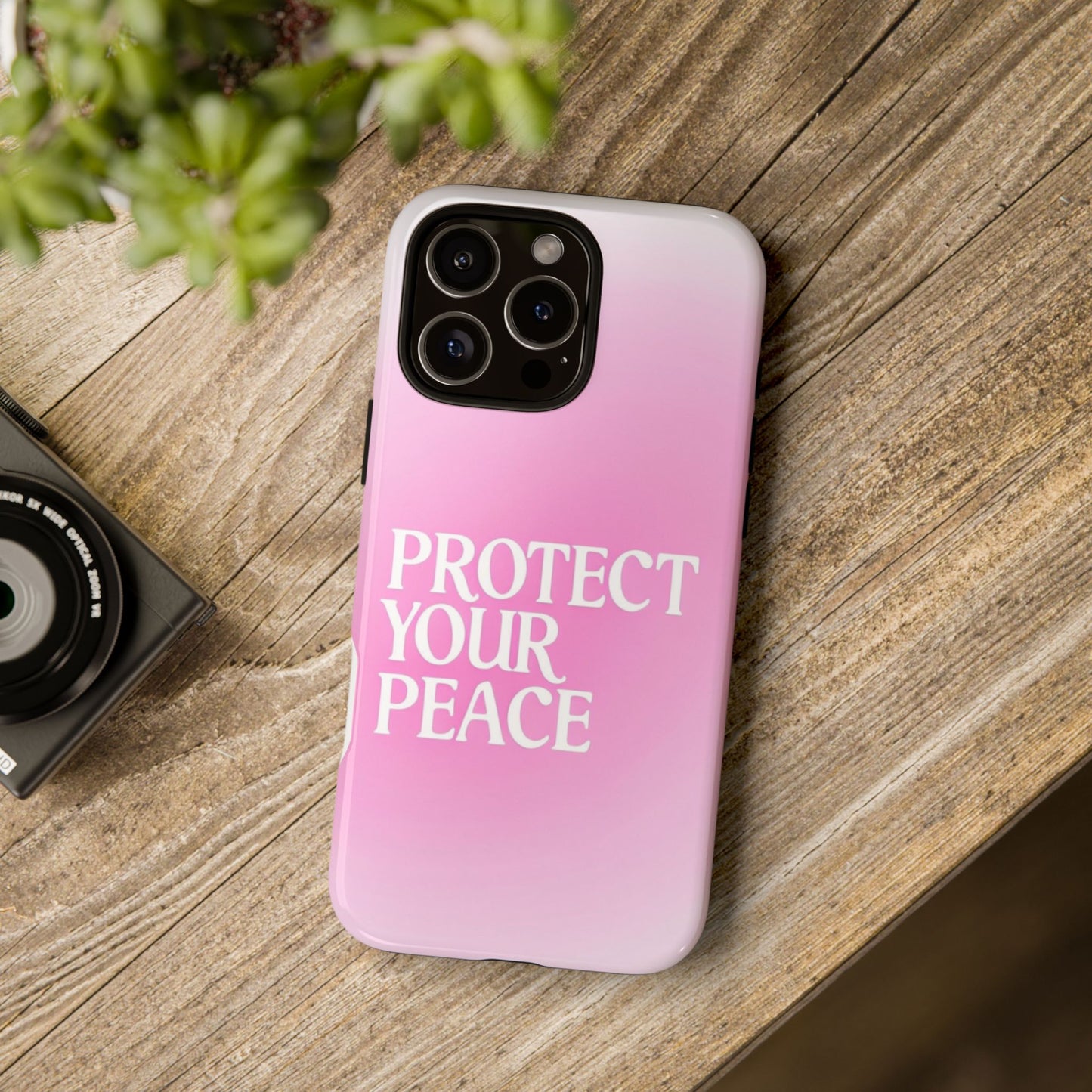 Protect Your Peace Tough Phone Case