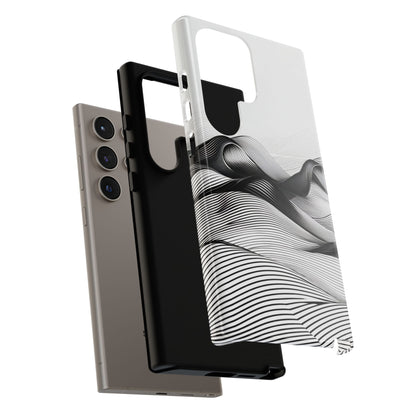 Abstract Waves Tough Phone Case