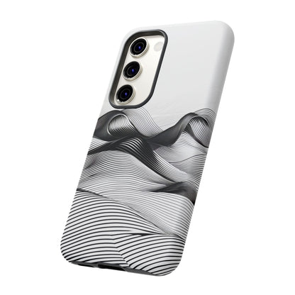 Abstract Waves Tough Phone Case