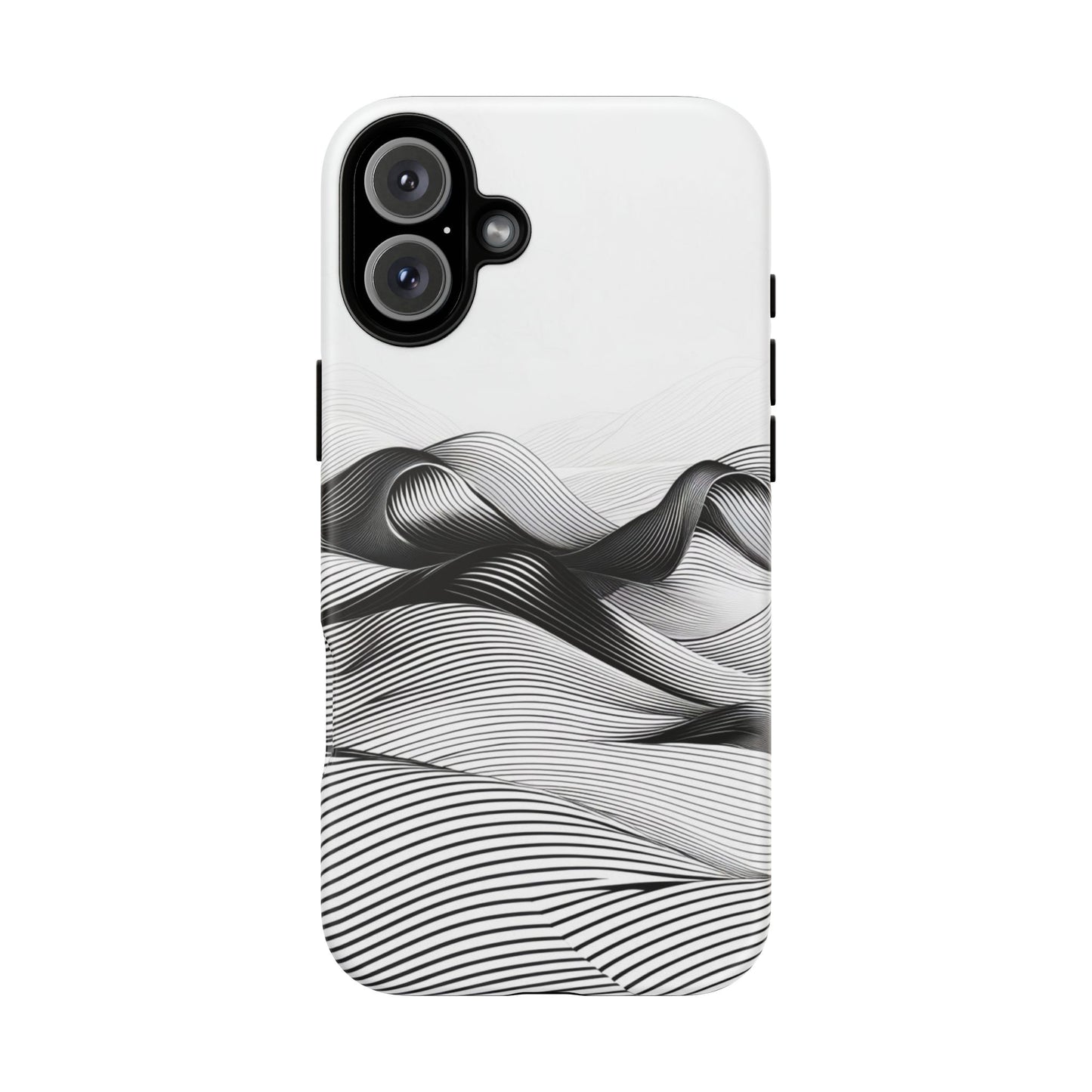 Abstract Waves Tough Phone Case