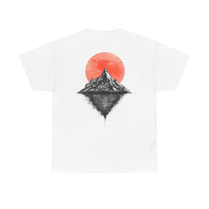 Mountain Sunset Unisex Heavy Cotton Tee