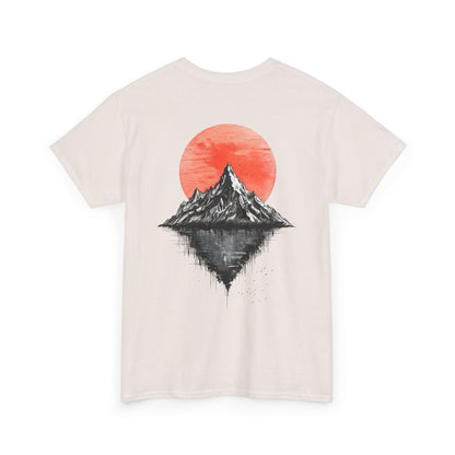 Mountain Sunset Unisex Heavy Cotton Tee