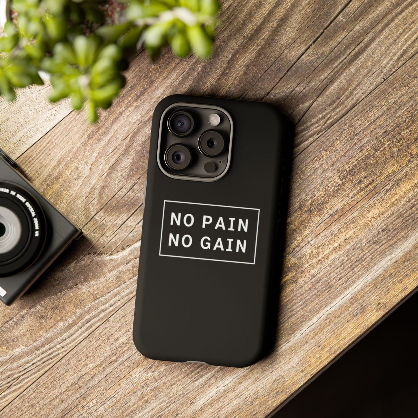 No Pain No Gain Tough Phone Case