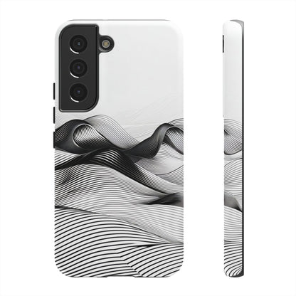 Abstract Waves Tough Phone Case