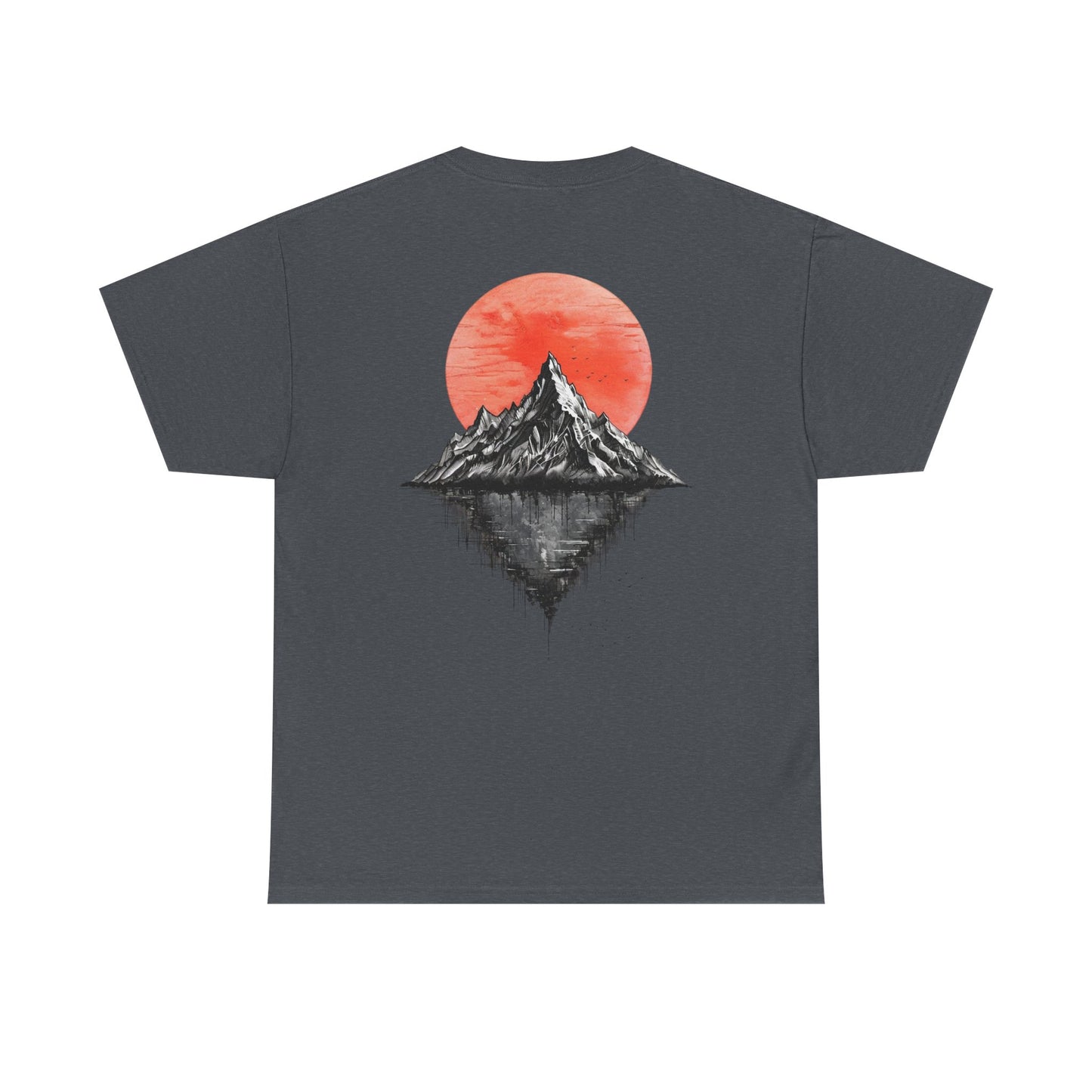 Mountain Sunset Unisex Heavy Cotton Tee