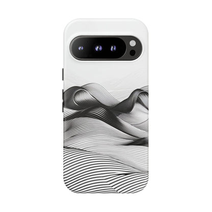 Abstract Waves Tough Phone Case