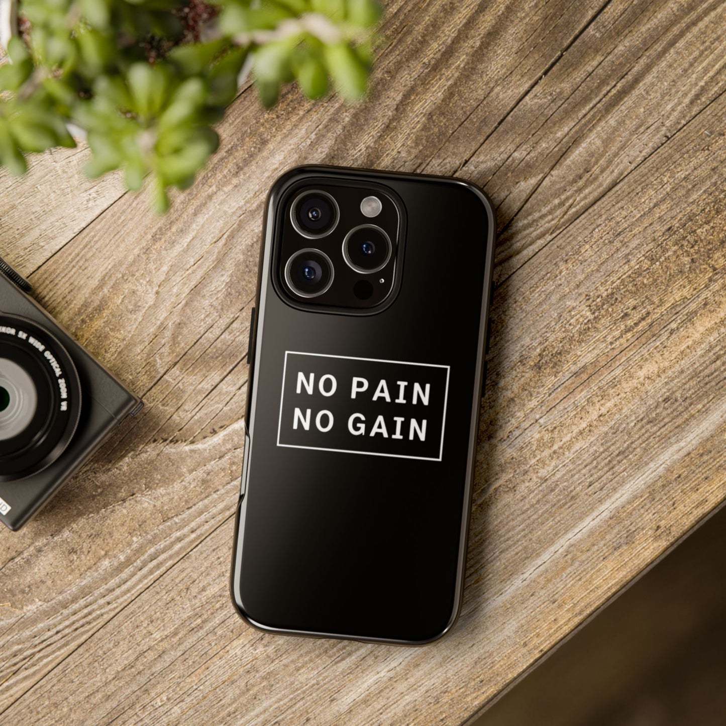 No Pain No Gain Tough Phone Case