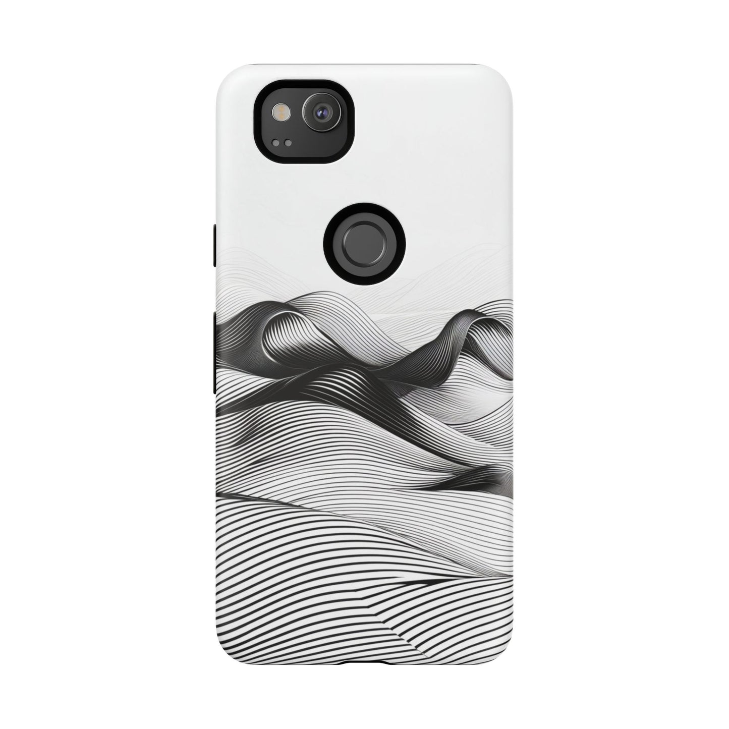 Abstract Waves Tough Phone Case