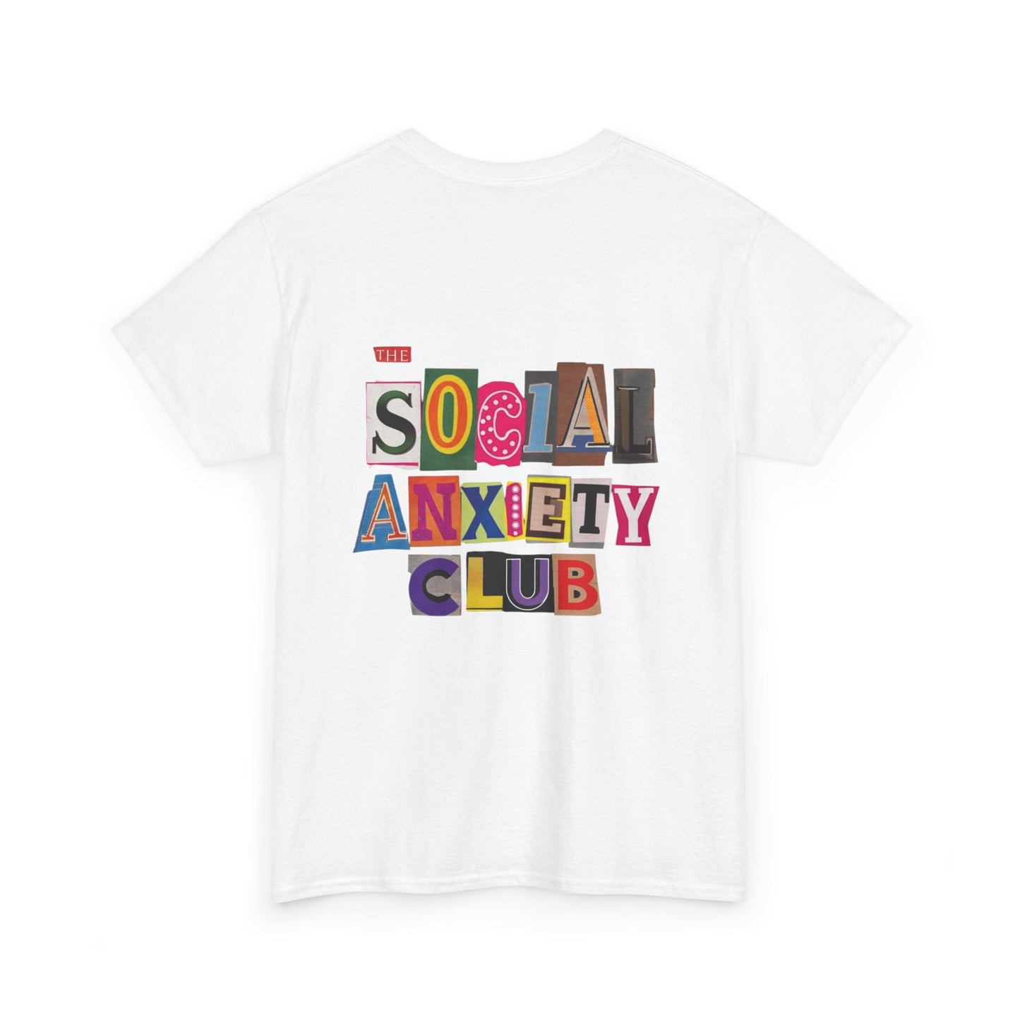 Social Anxiety Club Unisex Heavy Cotton Tee