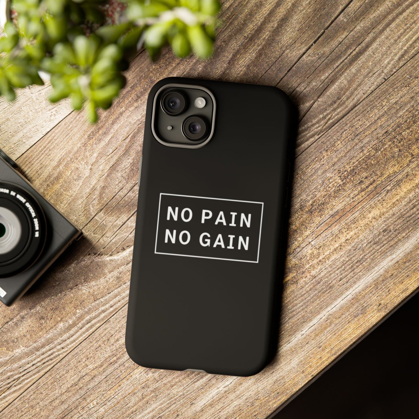 No Pain No Gain Tough Phone Case