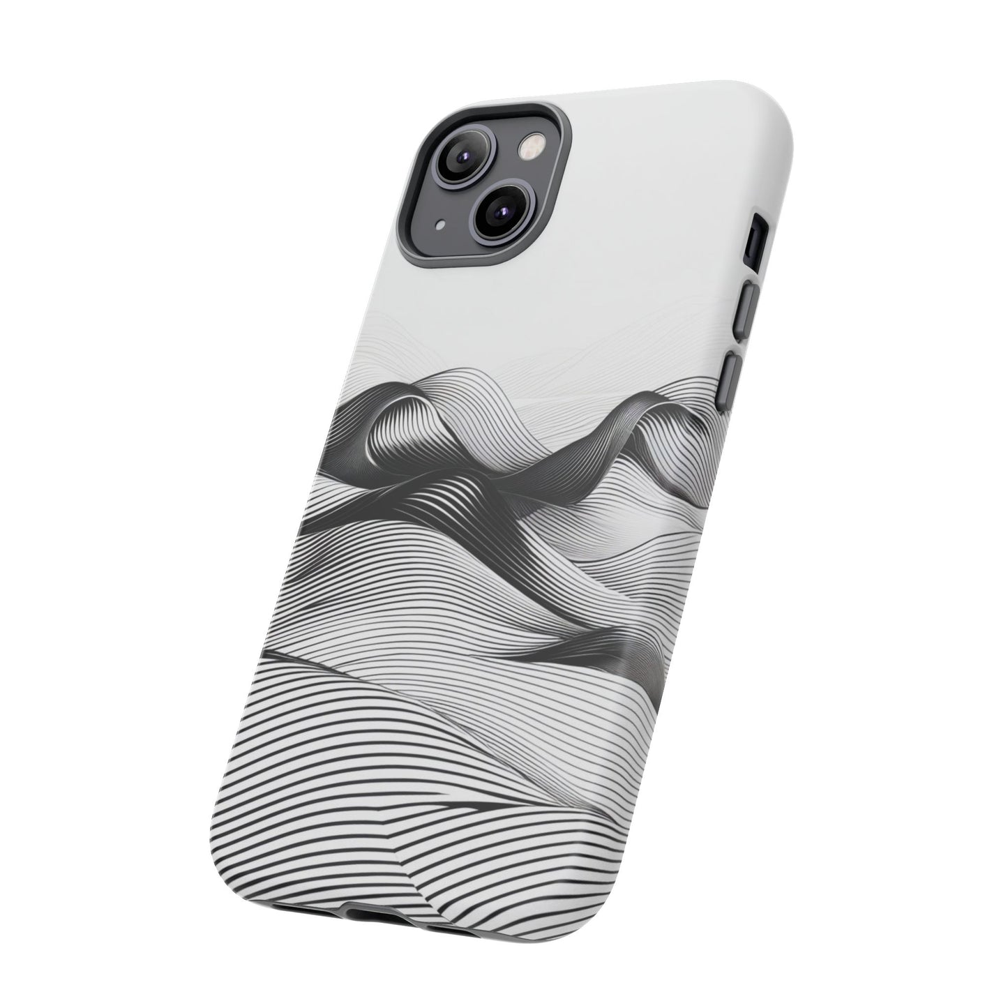 Abstract Waves Tough Phone Case