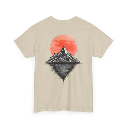 Mountain Sunset Unisex Heavy Cotton Tee